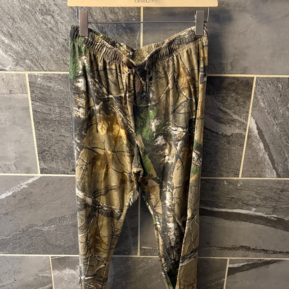 Real tree pajama pants
